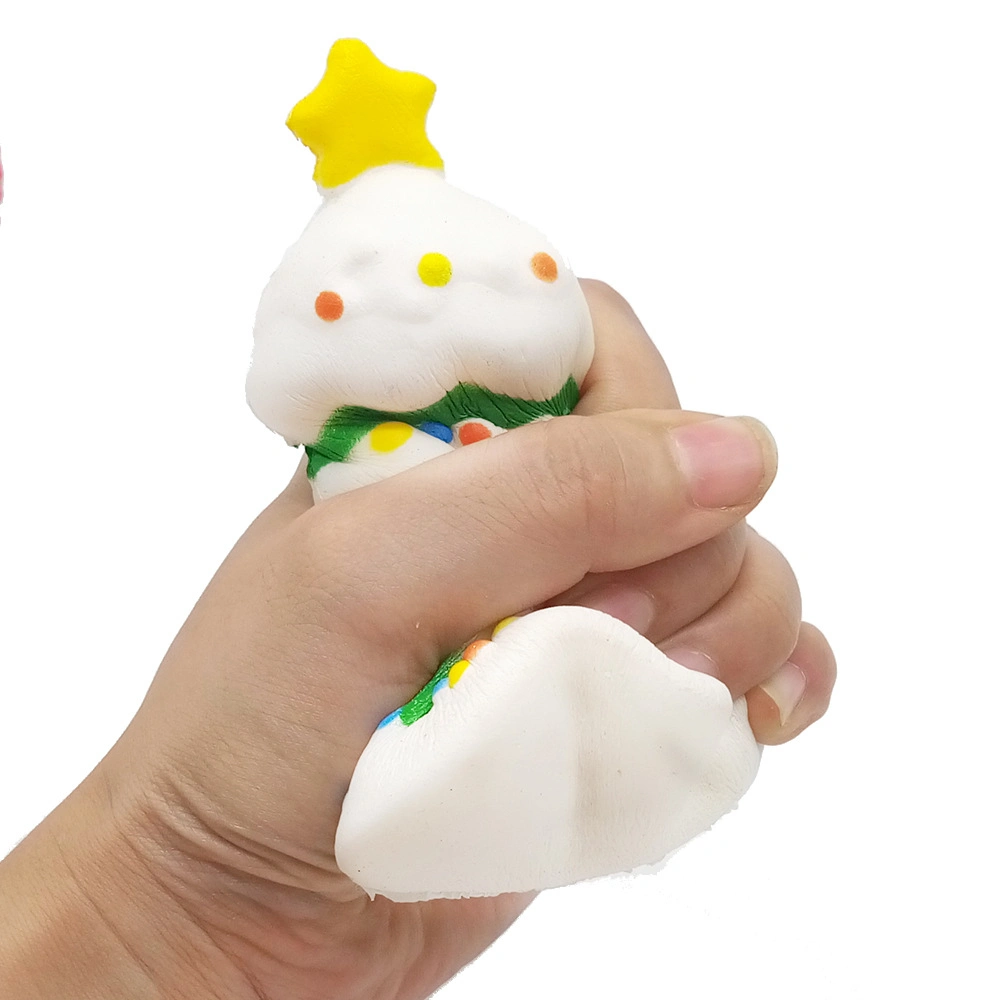 Christmas Tree Slow Rising Squishy Jumbo Toys Squishy Promotional Stress Relief Toy 10cm Cute Christmas Tree Slow Rising Squishy
