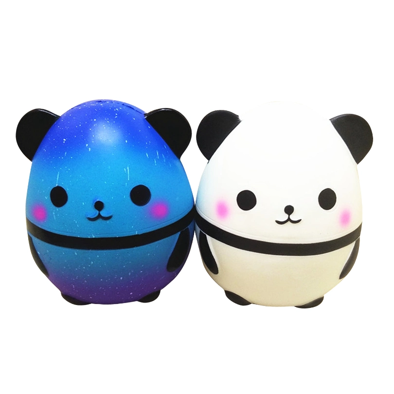 2023 New Products Hot Sale Panda Eggs Jumbo PU Squishy Slow Rising Toys