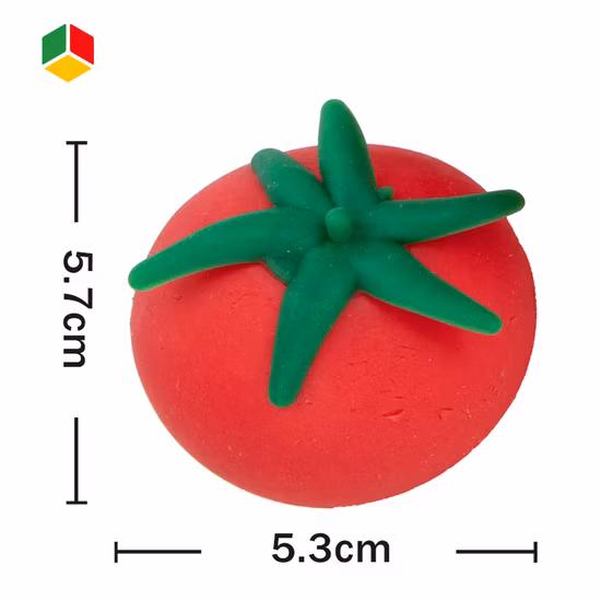 QS Wholesale Funny Creative Decompression TPR Soft Stress Relief Fidget Prank Water Ball Squishy Tomato Toys