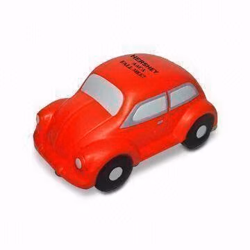 Novelty Beetle Car Squeeze Toy Stress Ball for Children and Adults