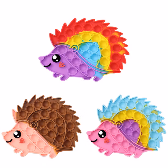 Wholesale Stress Relief Xmas House Turtle Hedgehog Fidget Puzzle Toys Christmas Gift Jumbo Kids Fidget Sensory Toys