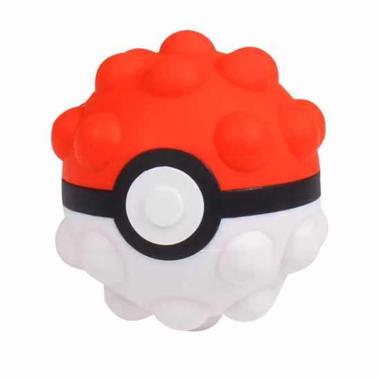 Stress Relief Fingertip Spinner Amazon Hot Sale Silicone Pop It Toy Colorful LED Octagonal 3D Fidget Ball