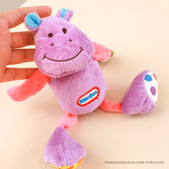 Design Trendy Animal Pup Dog Squeaky Plush Toys